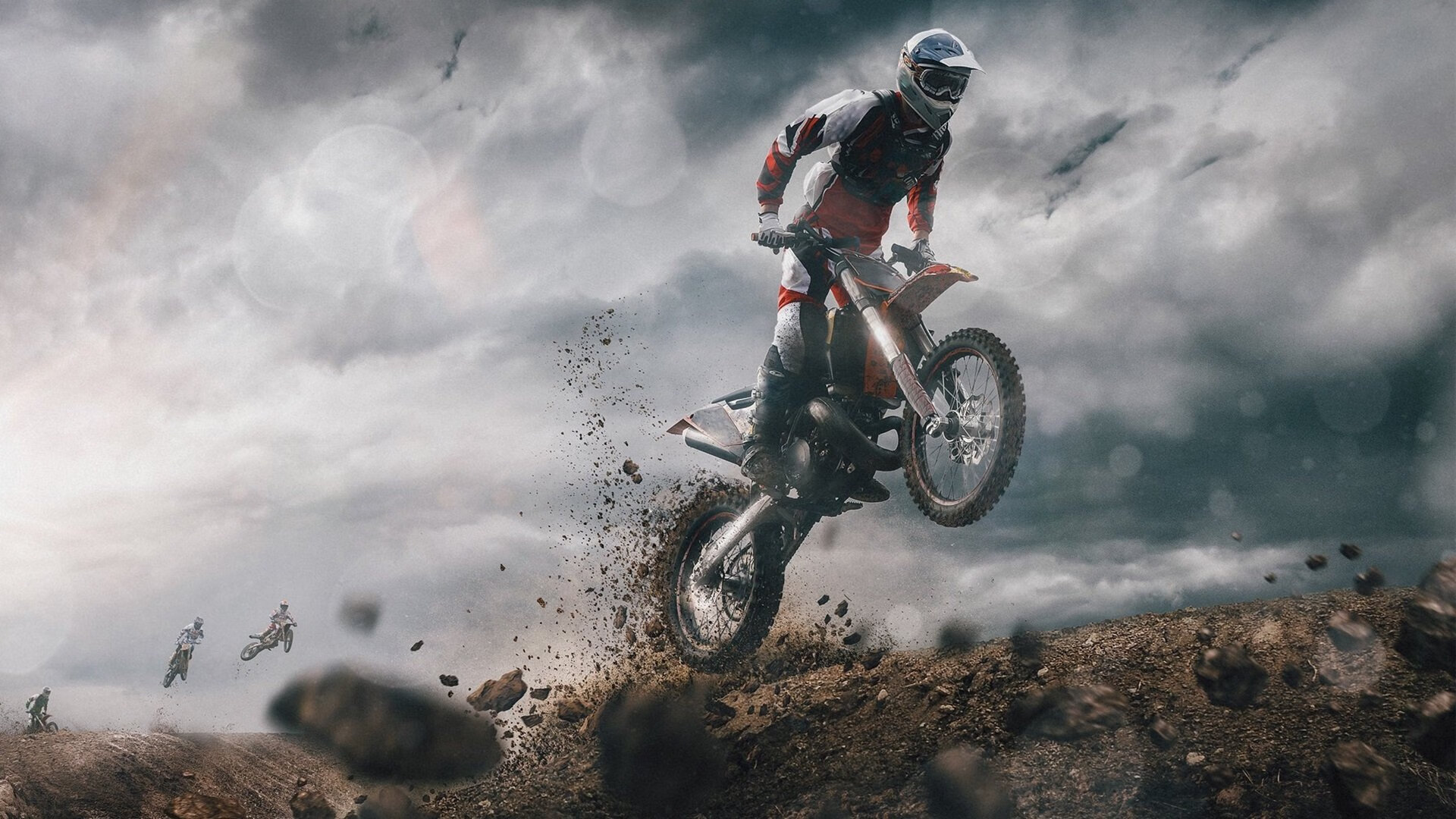 _城市夜空跑：点亮夜色，追逐梦想_，城市夜空高清壁纸